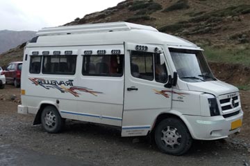 12 Seater One Way Tempo Traveller Service